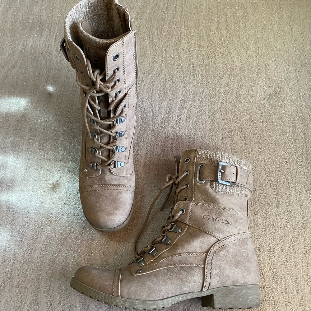 G by GUESS beige boots 7 1/2 M